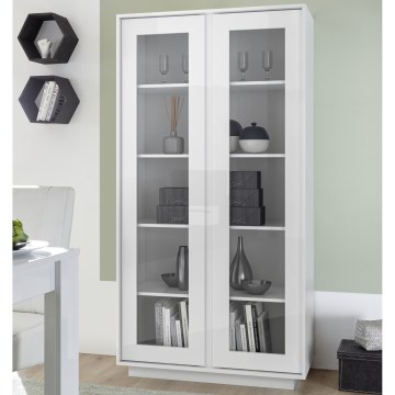 SERIAN White Chest of Drawers