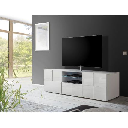 SERIAN White TV Stand
