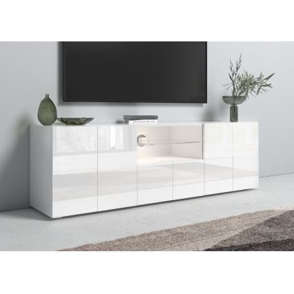 SERIAN White TV Stand