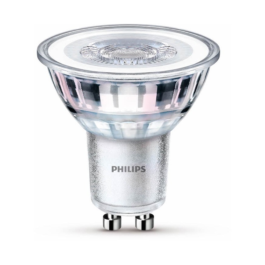 SET 10x LED Bulb Philips GU10/4,6W/230V 2700K