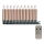 SET 10x LED Christmas decorations LED/1xAAA + remote control