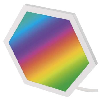 SET 10x RGBIC Dimmable panel LED/1,9W/230V Wi-Fi Tuya