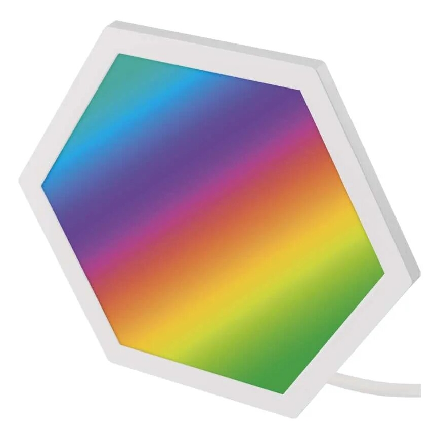 SET 10x RGBIC Dimmable panel LED/1,9W/230V Wi-Fi Tuya