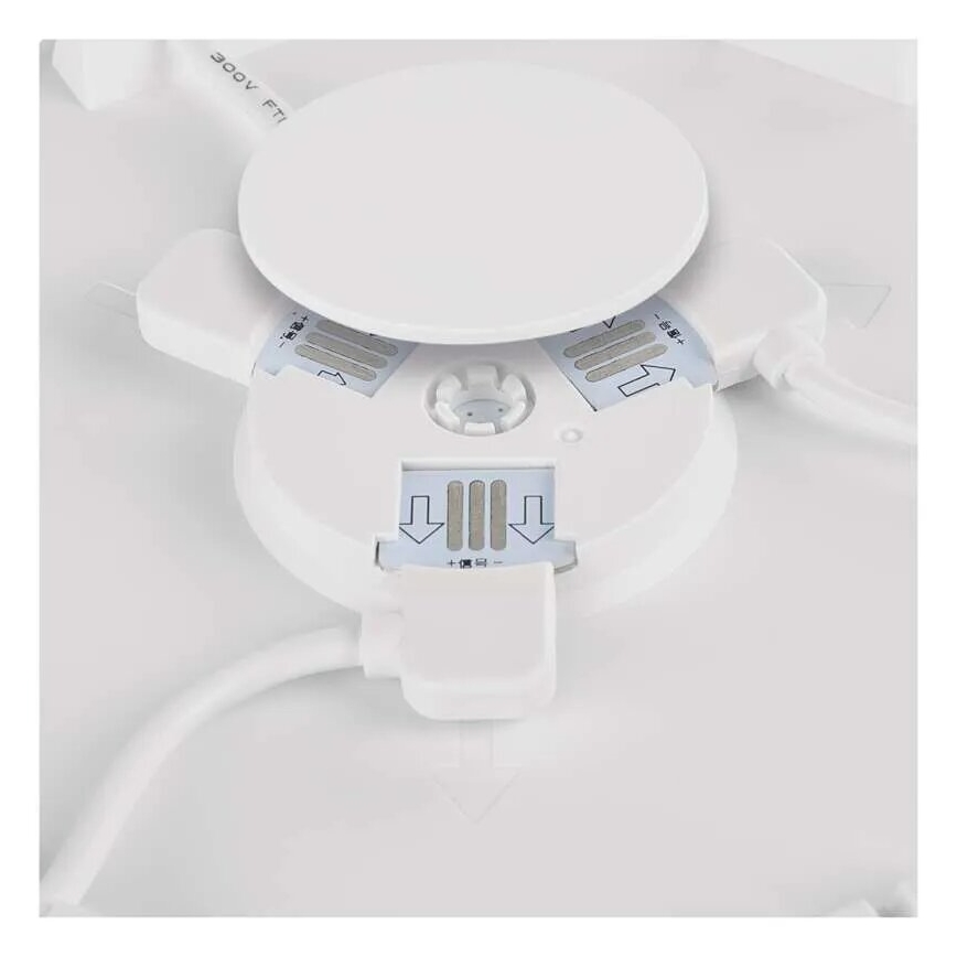 SET 10x RGBIC Dimmable panel LED/1,9W/230V Wi-Fi Tuya