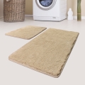 SET 2x Bathroom mat 60/100 cm beige