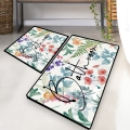 SET 2x Bathroom mat 60/100 cm colorful