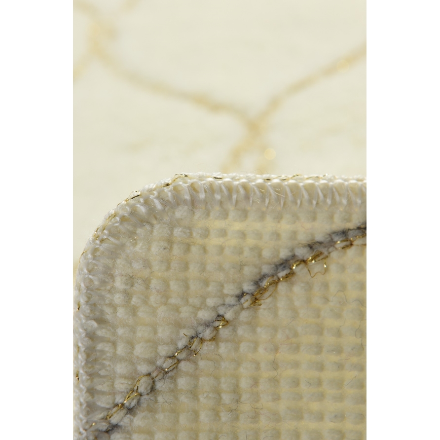 SET 2x Bathroom mat INFINITY 60/100 cm beige