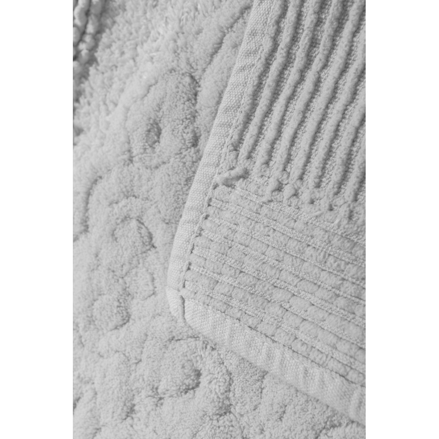 SET 2x Bathroom mat PIANTE 60/100 cm white