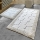 SET 2x Bathroom mat STONE 60/100 cm white