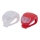 SET 2x Bicycle light LED/1xCR2032 IP44 red/white