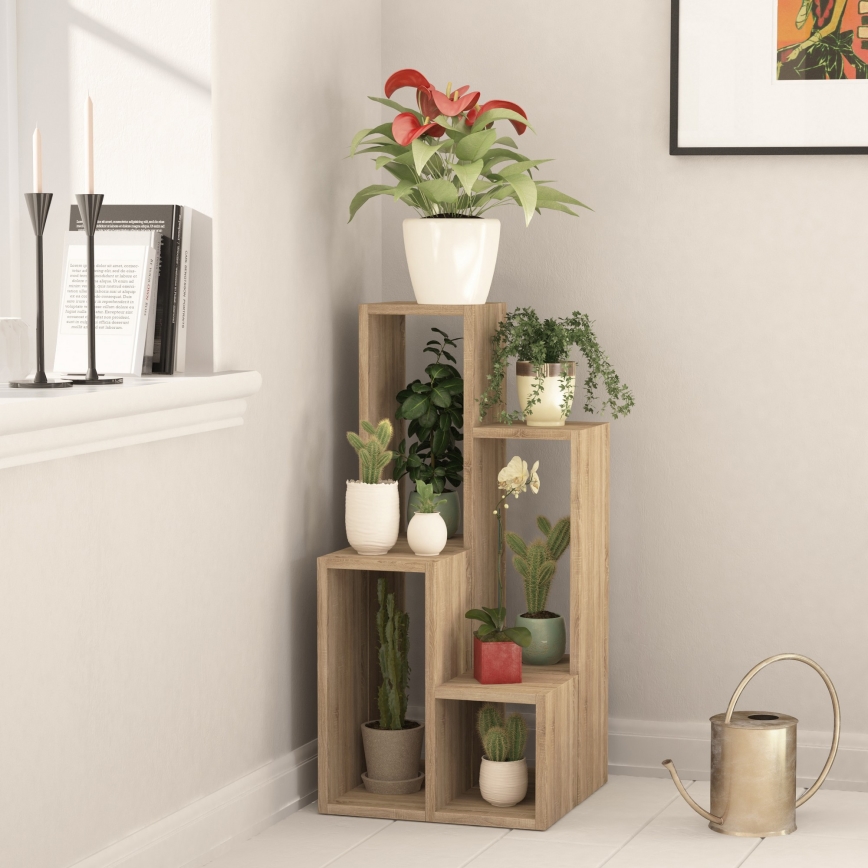 SET 2x Bookcase SULE brown