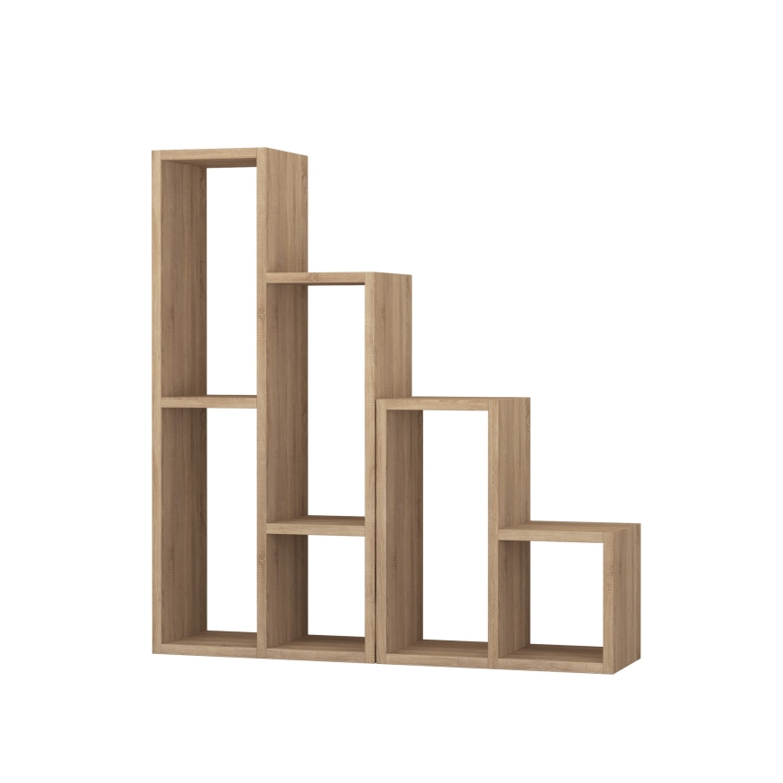 SET 2x Bookcase SULE brown