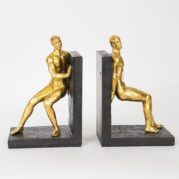 SET 2x Bookstop gold/black