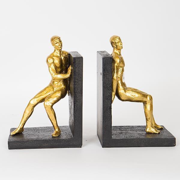 SET 2x Bookstop gold/black