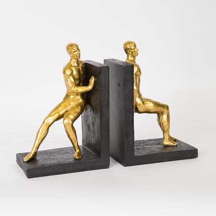 SET 2x Bookstop gold/black