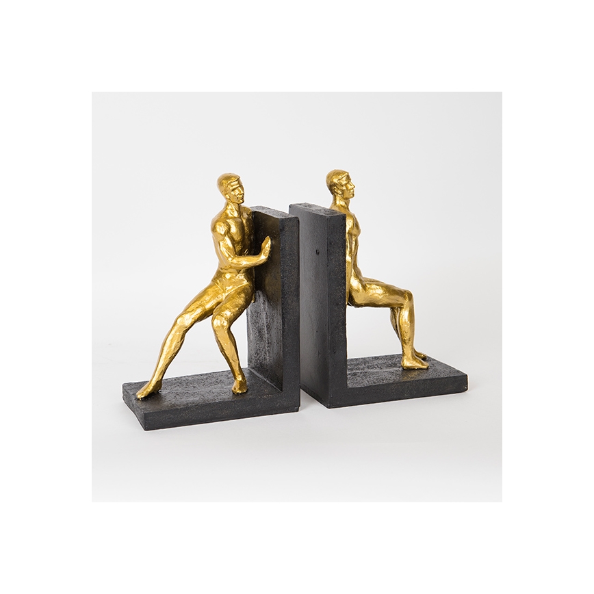 SET 2x Bookstop gold/black