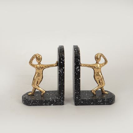 SET 2x Bookstop gold/black