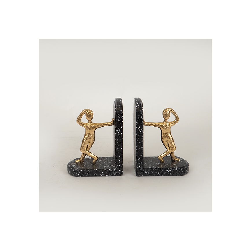SET 2x Bookstop gold/black