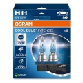 SET 2x Car bulb COOL BLUE H11 PGJ19-2/55W/12V 5000K - Osram