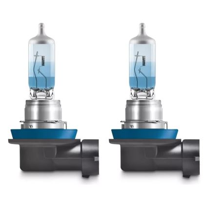 SET 2x Car bulb COOL BLUE H11 PGJ19-2/55W/12V 5000K - Osram