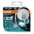 SET 2x Car bulb COOL BLUE H7 PX26d/55W/12V 5000K - Osram