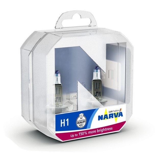 SET 2x Car bulb H1 P14,5s/55W/12V - Narva 48068RPNVAS2