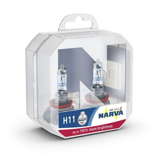 SET 2x Car bulb H11 PGJ19-2/55W/12V - Narva 48101RPNVAS2