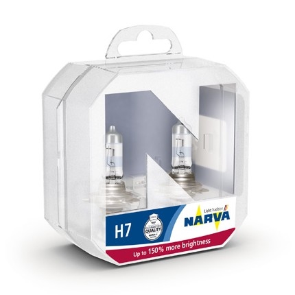SET 2x Car bulb H7 PX26d/55W/12V - Narva 48071RPNVAS2