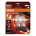 SET 2x Car bulb NIGHT BREAKER H11 PGJ19-2/55W/12V - Osram