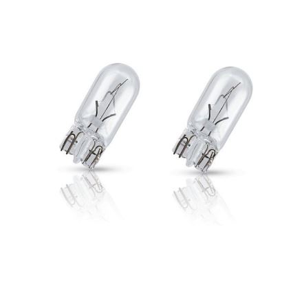 SET 2x Car bulb Philips VISION 12256B2 W2,1x9,5d/3W/12V