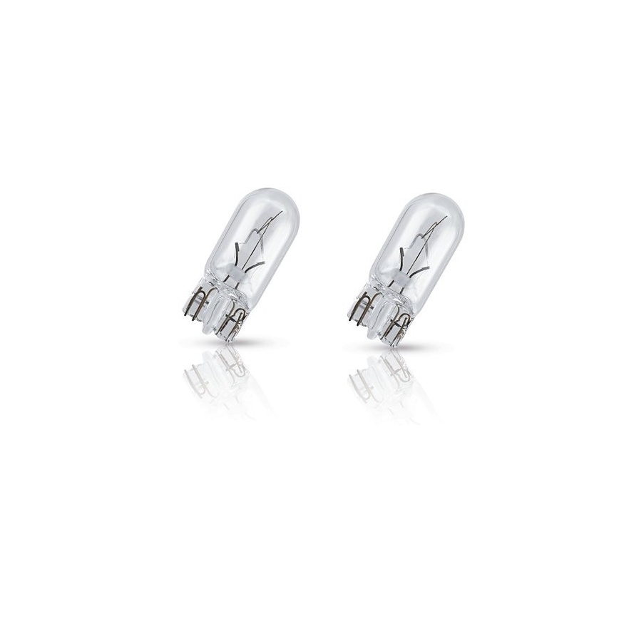 SET 2x Car bulb Philips VISION 12256B2 W2,1x9,5d/3W/12V