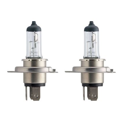 SET 2x Car bulb Philips VISION 12342PRC2 H4 P43t-38/60W/55W/12V 3200K