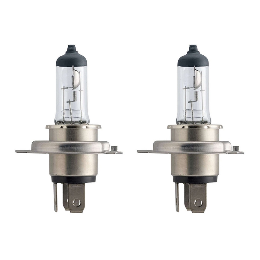 SET 2x Car bulb Philips VISION 12342PRC2 H4 P43t-38/60W/55W/12V 3200K