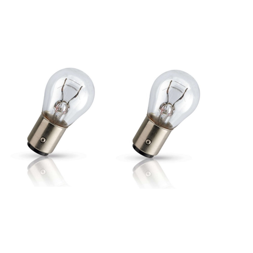 SET 2x Car bulb Philips VISION 12594B2 BAZ15d/4W/12V