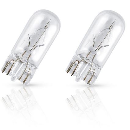 SET 2x Car bulb Philips VISION PLUS WB T10 W2,1x9,5D/6W/12V