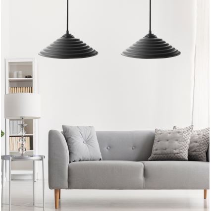 SET 2x Chandelier on a string UFO 1xE27/60W/230V