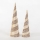SET 2x Christmas decoration 40/50 cm tree