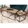 SET 2x Coffee table ATLANTIS brown/black