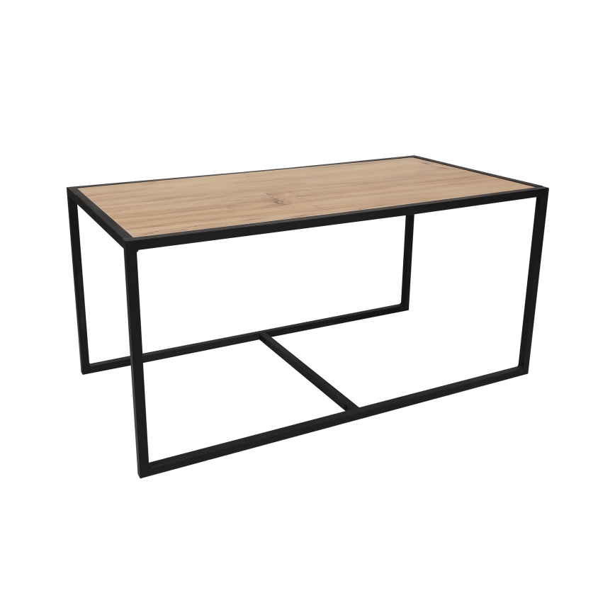 SET 2x Coffee table ATLANTIS brown/black