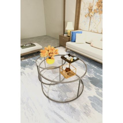 SET 2x Coffee table BELARUS  black