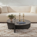 SET 2x Coffee table ORION anthracite