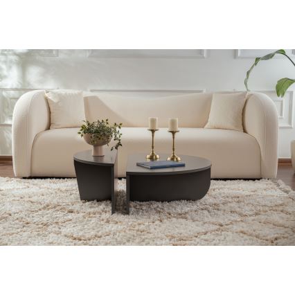 SET 2x Coffee table ORION anthracite