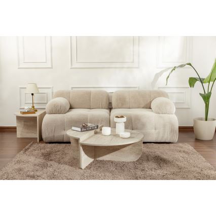 SET 2x Coffee table ORION beige