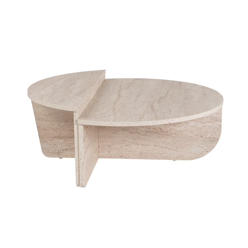 SET 2x Coffee table ORION beige