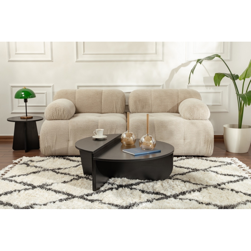 SET 2x Coffee table ORION black