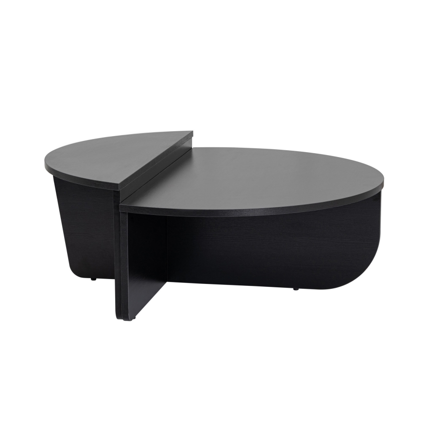 SET 2x Coffee table ORION black