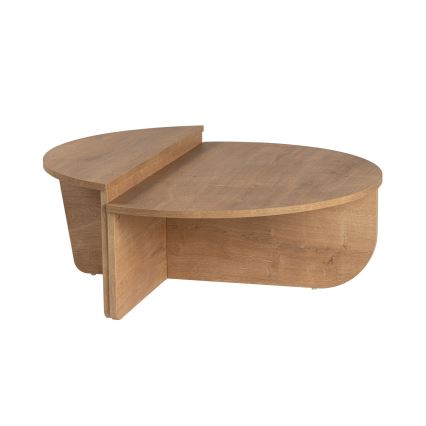 SET 2x Coffee table ORION oak