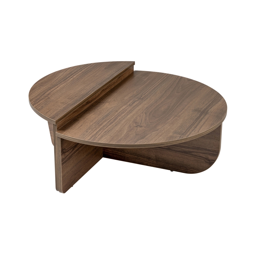 SET 2x Coffee table ORION walnut
