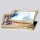 SET 2x Decorative tray 40x30/35x25 cm gold