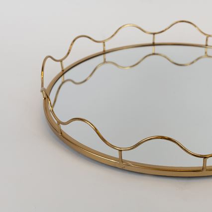SET 2x Decorative tray d. 39/30,5 cm
